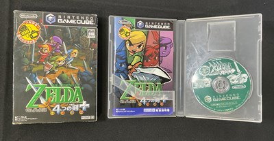 Lot 489 - NINTENDO GAME CUBE - Three Zelda Nintendo...