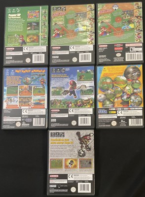 Lot 486 - NINTENDO GAMECUBE - A group of Super Mario...