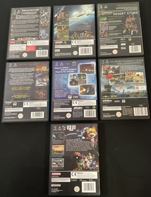 Lot 487 - NINTENDO GAMECUBE - A group of War and...