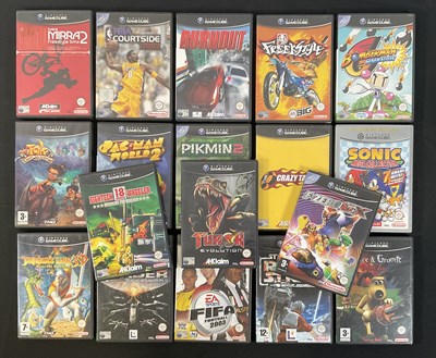 Lot 483 - NINTENDO GAMECUBE - A group of Nintendo...