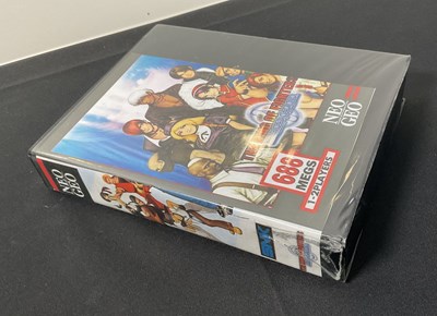 Lot 573 - SNK NEO GEO - A group of three fighting video...