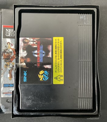 Lot 573 - SNK NEO GEO - A group of three fighting video...