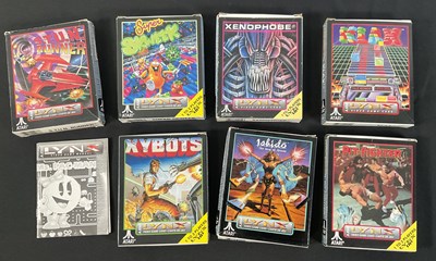 Lot 379 - ATARI LYNX - A group of boxed and complete...