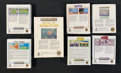 Lot 380 - ATARI LYNX - A group of boxed and complete...