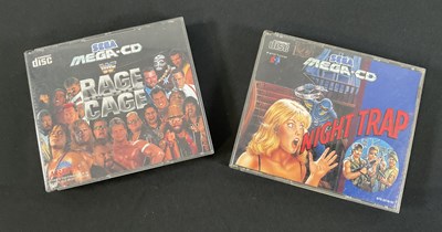 Lot 554 - SEGA MEGA DRIVE - A pair of SEGA MEGA CD video...