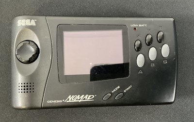 Lot 522 - SEGA - A SEGA GENESIS NOMAD handheld /...