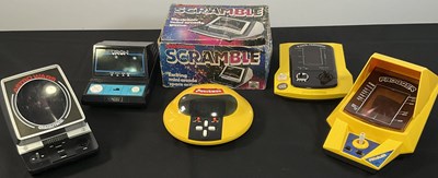 Lot 366 - A group of table-top video game consoles...