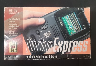 Lot 414 - A boxed TURBO GRAFX - 16 Turbo Express...