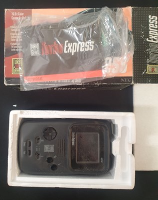Lot 414 - A boxed TURBO GRAFX - 16 Turbo Express...