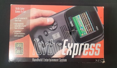 Lot 417 - A boxed TURBO GRAFX - 16 Turbo Express...