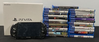 Lot 576 - SONY PLAYSTATION - A Sony PSVITA, boxed...