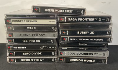 Lot 578 - SONY PLAYSTATION 1 - A PlayStation bundle...