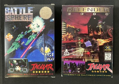 Lot 390 - ATARI JAGUAR - A pair of boxed and complete...