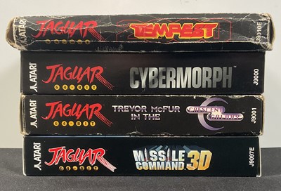 Lot 388 - ATARI JAGUAR - A group of boxed Atari Jaguar...