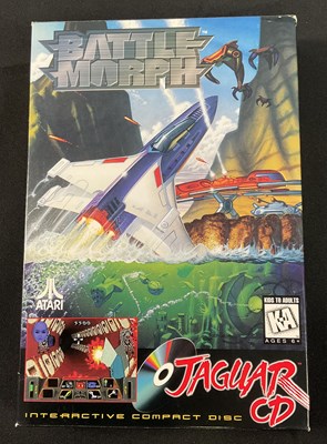 Lot 384 - ATARI JAGUAR - A boxed copy of BATTLE MORPH...