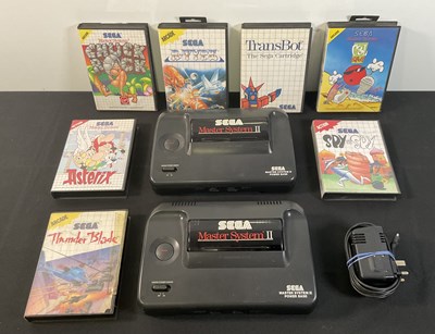 Lot 539 - SEGA MASTER SYSTEM ii - A pair of SEGA MASTER...