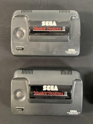 Lot 539 - SEGA MASTER SYSTEM ii - A pair of SEGA MASTER...
