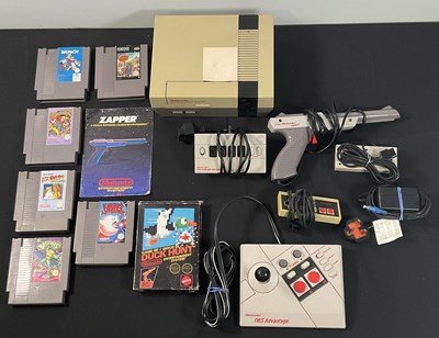 Lot 434 - NINTENDO (NES) - An unboxed Nintendo NES...