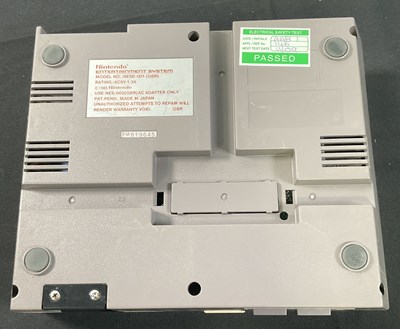 Lot 434 - NINTENDO (NES) - An unboxed Nintendo NES...