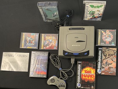 Lot 569 - SEGA SATURN - An unboxed Sega Saturn games...