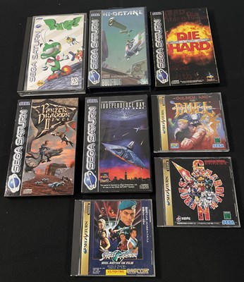 Lot 569 - SEGA SATURN - An unboxed Sega Saturn games...