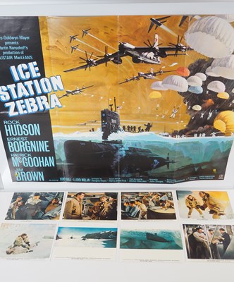 Lot 38 - ICE STATION ZEBRA (1968) UK Quad film poster...