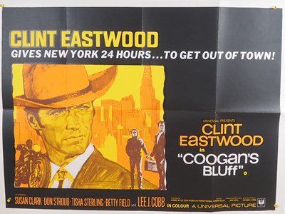 Lot 71 - COOGANS BLUFF (1968) UK Quad - Clint Eastwood -...