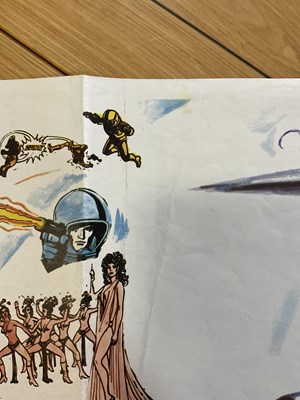Lot 229 - MOON ZERO TWO (1969) UK Quad film poster, Tom...