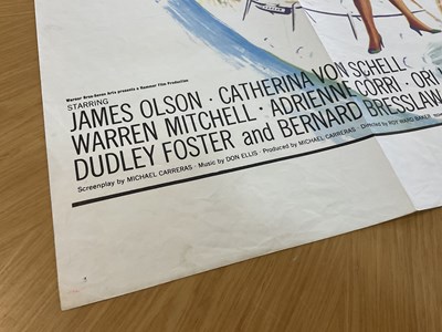 Lot 229 - MOON ZERO TWO (1969) UK Quad film poster, Tom...