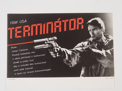 Lot 232 - TERMINATOR (1984) - Czech flyer (21 x 29cm...