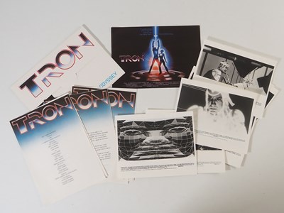 Lot 237 - TRON (1982) Synopsis production notes and 11...