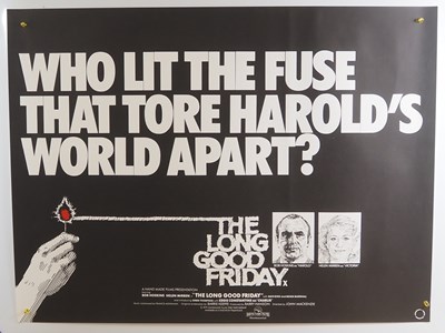 Lot 48 - THE LONG GOOD FRIDAY (1980) UK Quad film...