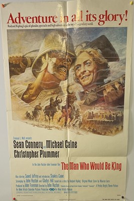 Lot 148 - THE MAN WHO WOULD BE KING (1975) US One sheet -...