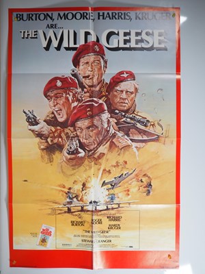 Lot 149 - WILD GEESE (1978) US One Sheet movie poster...