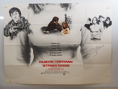 Lot 46 - STRAW DOGS UK Quad signed by Susan George with...