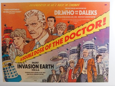 Lot 221 - DR. WHO AND THE DALEKS/DALEKS INVASION EARTH...