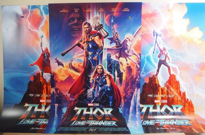 Lot 163 - THOR: LOVE AND THUNDER (2022) - A group of...