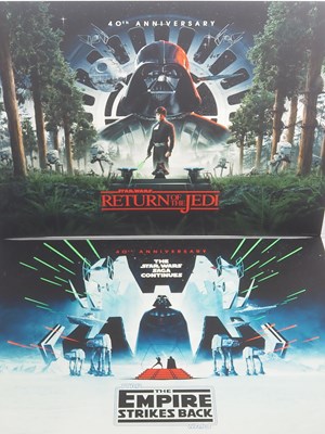 Lot 245 - STAR WARS EMPIRE STRIKES BACK and RETURN OF...