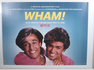 Lot 85 - WHAM! (2023) UK Quad - Netflix Documentary -...