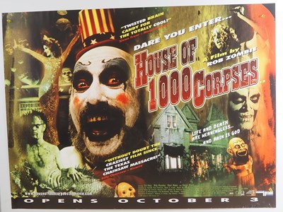 Lot 265 - HOUSE OF 1000 CORPSES (2003) UK Quad film...