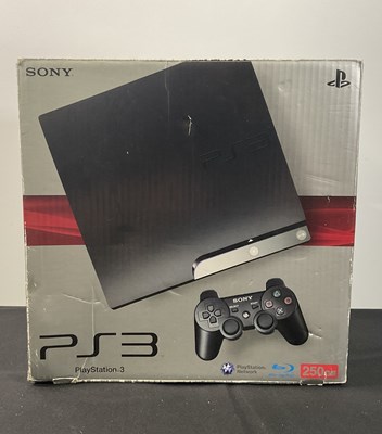 Lot 575 - SONY PLAYSTATION - A BOXED PLAYSTATION 3 250GB,...