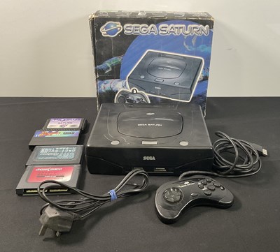 Lot 567 - SEGA SATURN - A boxed SEGA SATURN console with...