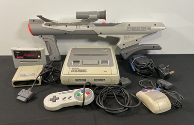 Lot 593 - SUPER NINTENDO (SNES) - A SNES bundle...