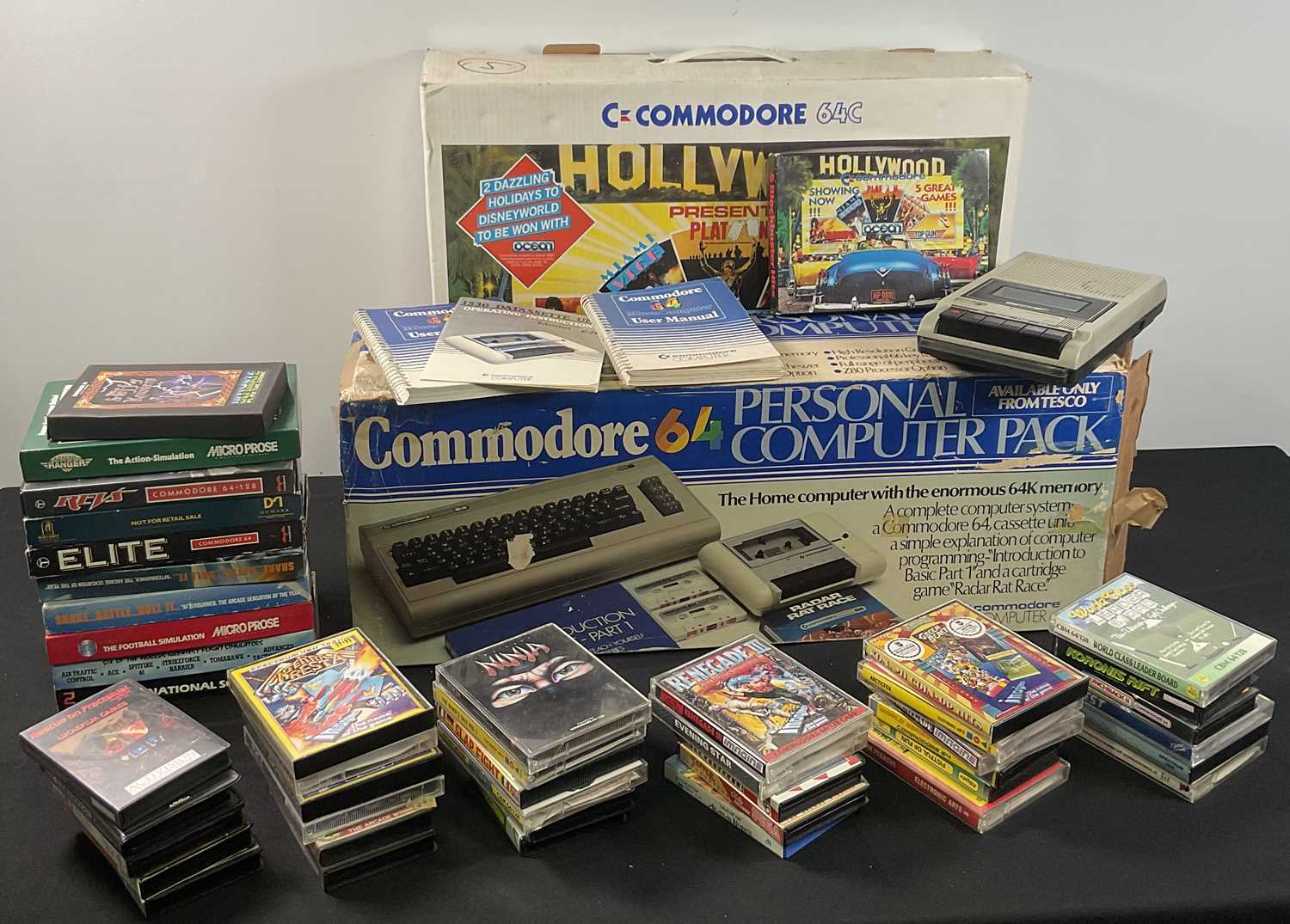 Commodore c64 outlet game lot