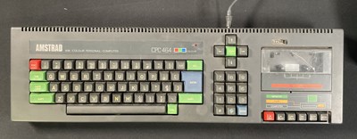 Lot 377 - AMSTRAD - An Amstrad CPC 464 computer bundle...