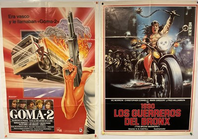 Lot 230 - A pair of Spanish language one-sheet action...