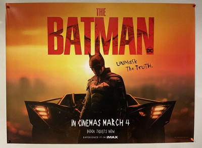 Lot 161 - THE BATMAN (2022) UK Quad advance film poster,...