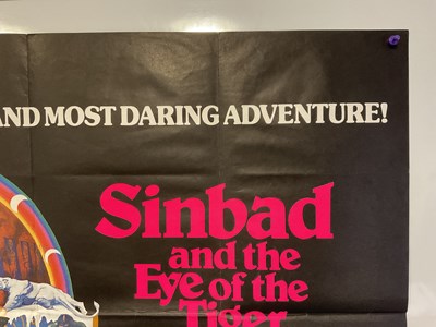 Lot 45 - SINBAD AND THE EYE OF THE TIGER (1977) UK Quad...