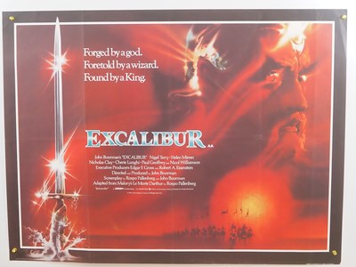 Lot 36 - EXCALIBUR (1981) - UK Quad film poster -...