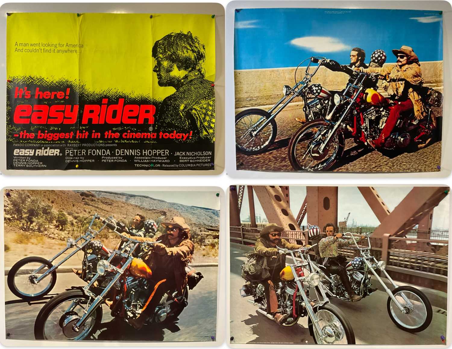 Lot 116 - EASY RIDER (1969) - A group of four posters